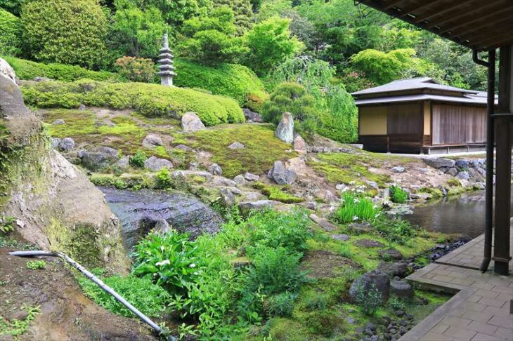 海蔵寺の庭園