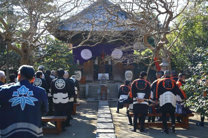 宝戒寺の太子講