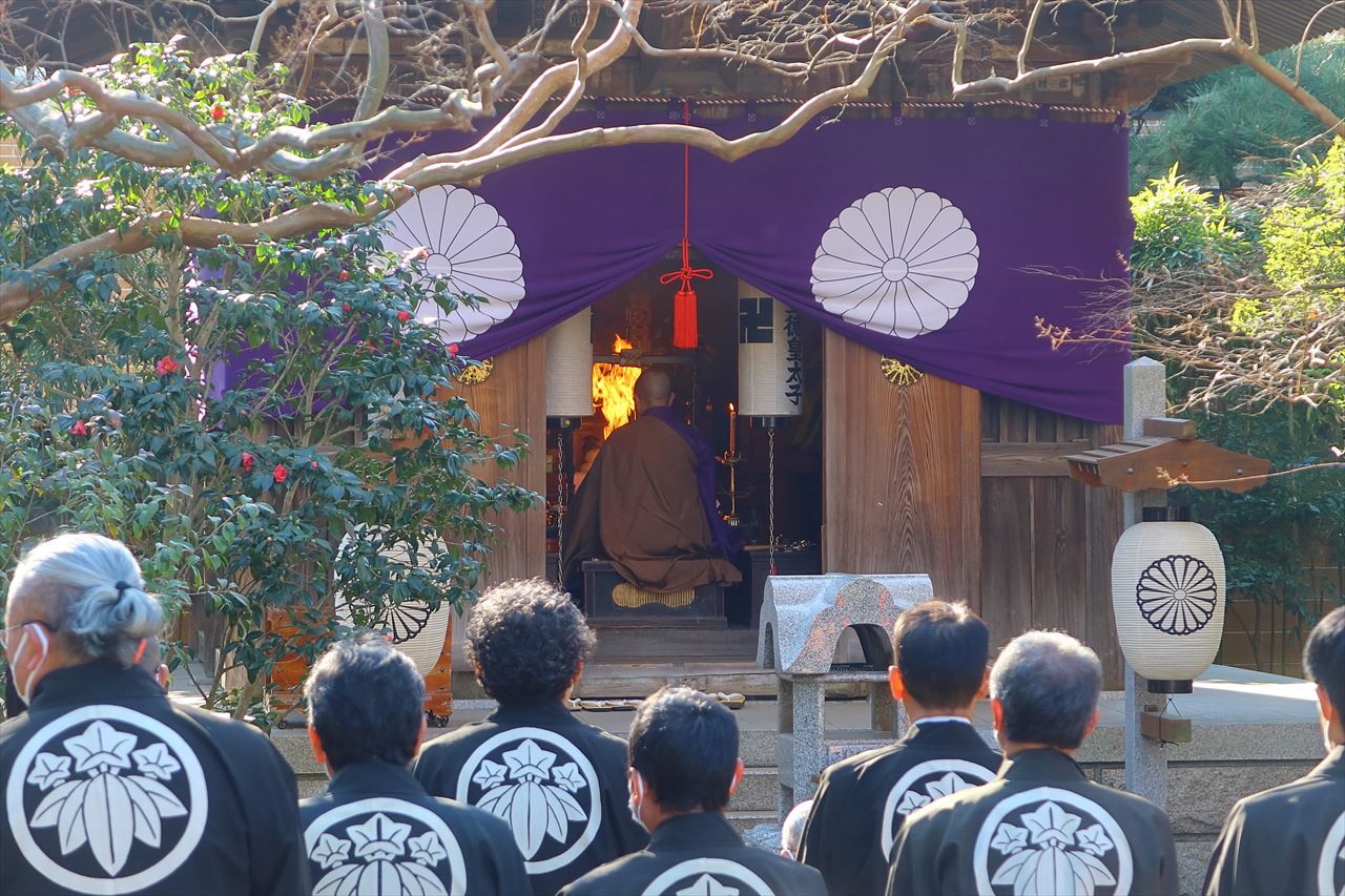 太子講（聖徳皇太子大祭）に参列してきた！宝戒寺の1月の年中行事