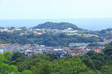 水道山展望台からの眺め
