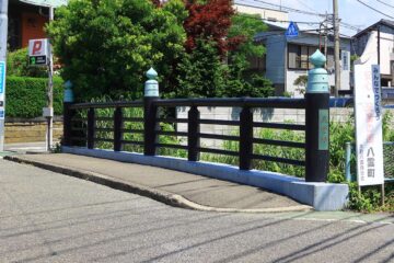 夷堂橋の欄干