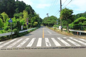鎌倉湖畔通り 北側スタート地点