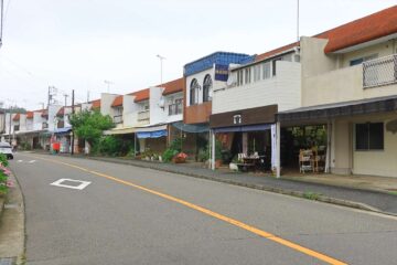 鎌倉湖畔通り 商店街