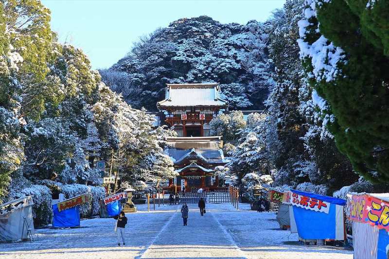 2022年1月の鎌倉の天気と様子