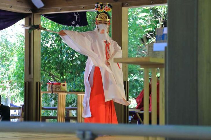 鎌倉宮 巫女の舞