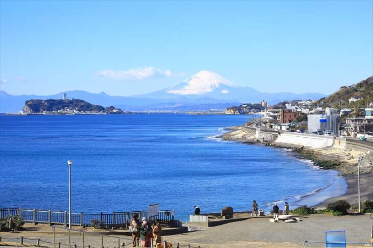 稲村ヶ崎からの景色