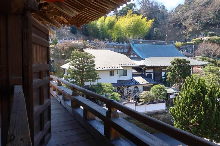 建長寺 三門からの景色