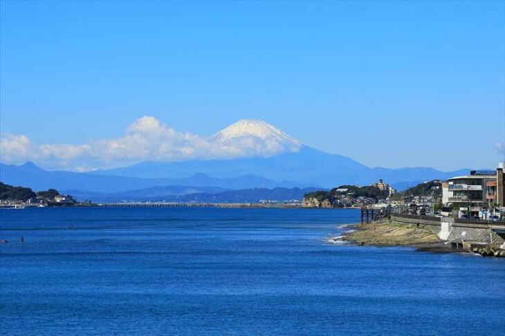 稲村ヶ崎からの景色